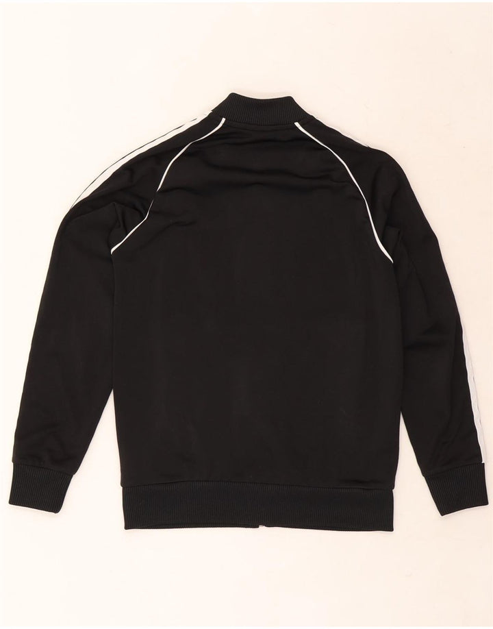 Giacca Top della tuta da ragazzo Adidas 12-13 anni in poliestere nero