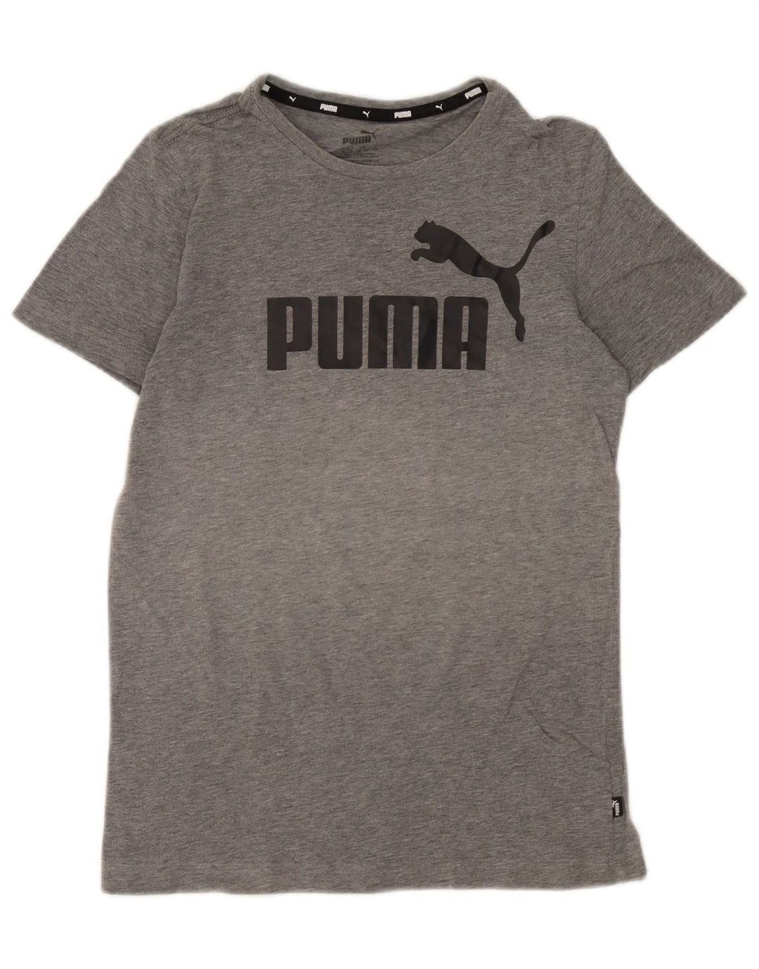 Maglietta grafica Puma da bambino 13-14 anni Grigia