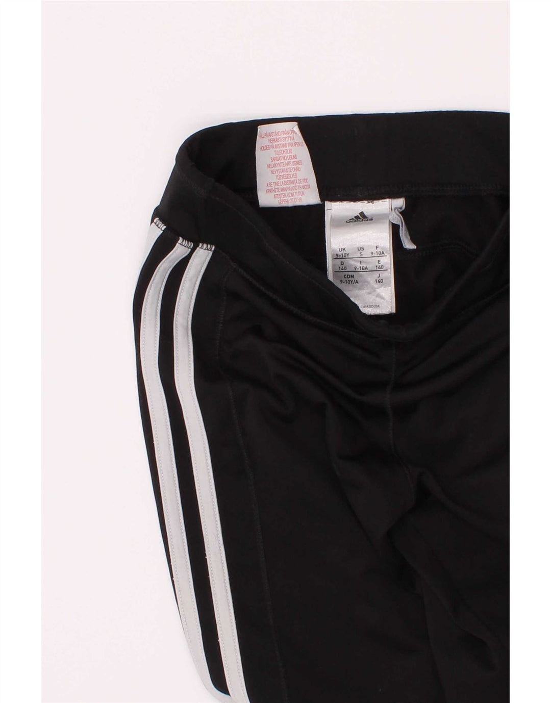 Leggings ADIDAS Bambina 9-10 Anni Poliestere Nero