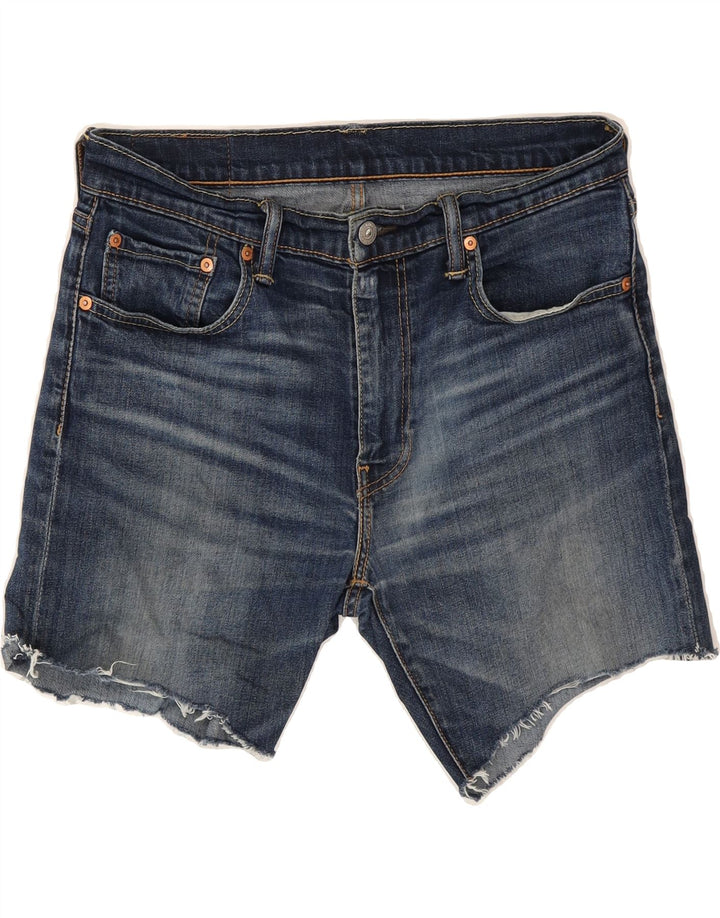 LEVI'S Womens 502 Denim Shorts W32 Large  Blue Cotton Vintage Levi's and Second-Hand Levi's from Messina Hembry 