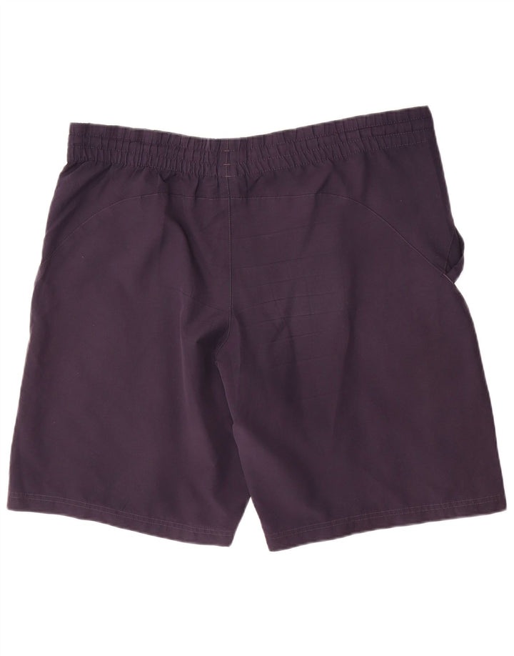 Pantaloncini sportivi da uomo Puma Large in poliestere color block blu navy