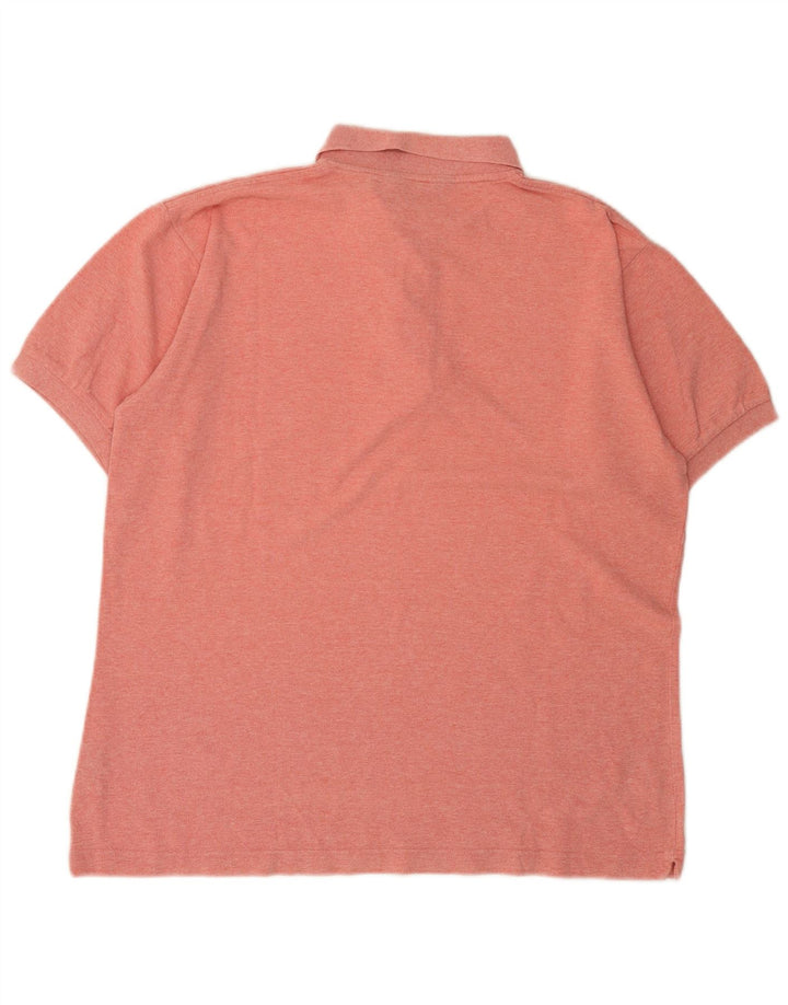 Polo Kappa Uomo Large Rosa In Cotone