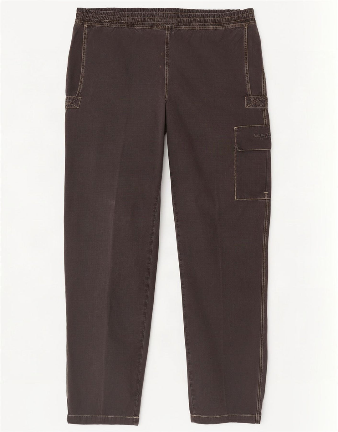 Pantaloni cargo dritti da uomo Murphy & Nye W36 L35 cotone grigio