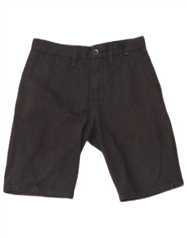 Pantaloncini chino da uomo Hurley W26 XS in cotone grigio