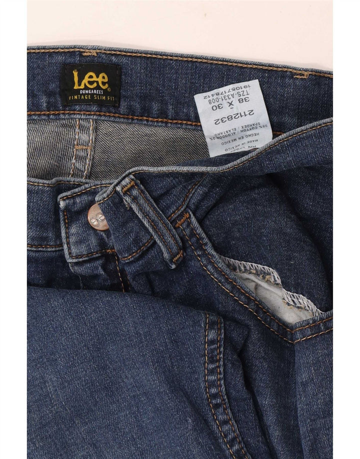 Jeans slim da uomo Lee W38 L30 cotone blu