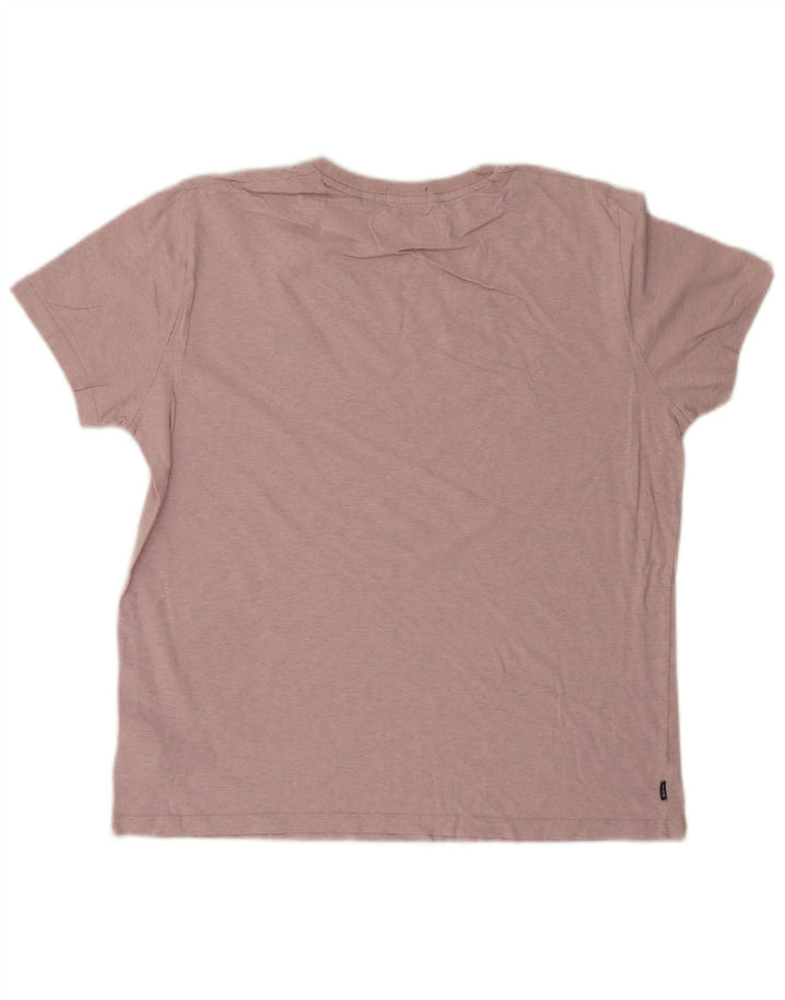 T-shirt da uomo Superdry Top XL in cotone rosa