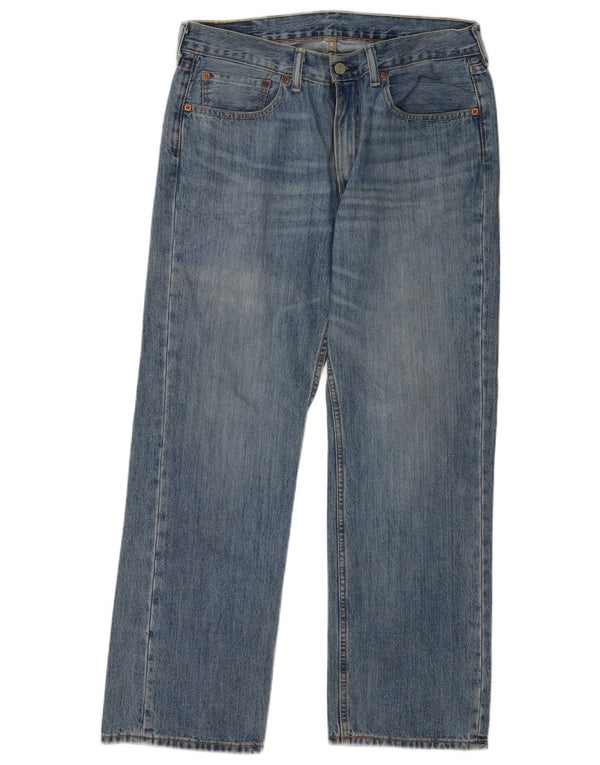 Levi's Uomo 559 Jeans dritti dalla vestibilità rilassata W34 L30 Cotone blu
