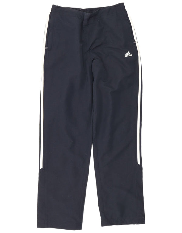 Pantaloni da tuta da donna Adidas UK 12 Medium Navy Blu Poliestere Sport