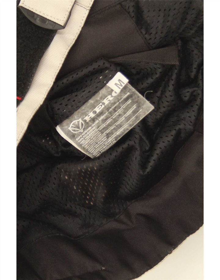 Giacca da corsa grafica da uomo Aprilia UK 38 Poliestere color block medio nero