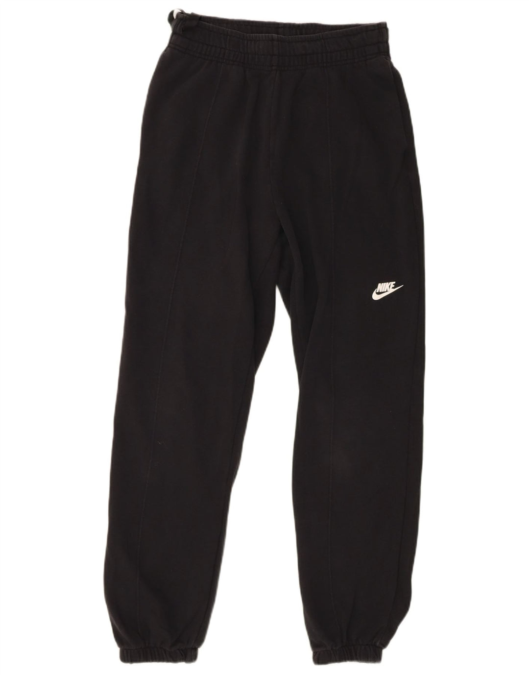 NIKE Mens Graphic Tracksuit Trousers Joggers Small  Black Cotton