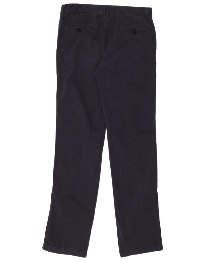 Pantaloni chino dritti da uomo CERRUTI 1881 IT 48 medio W32 L33 blu navy
