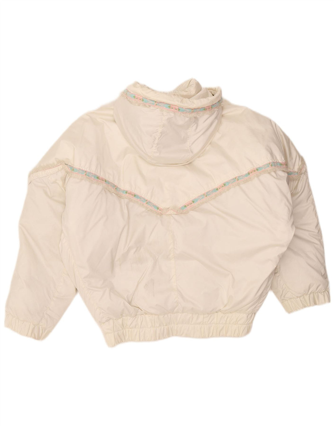 Giacca imbottita oversize con cappuccio da donna Millet EU 40 medio bianco poliammide