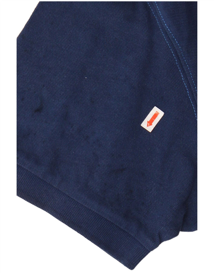 Polo da uomo MARLBORO CLASSICS 2XL cotone blu navy