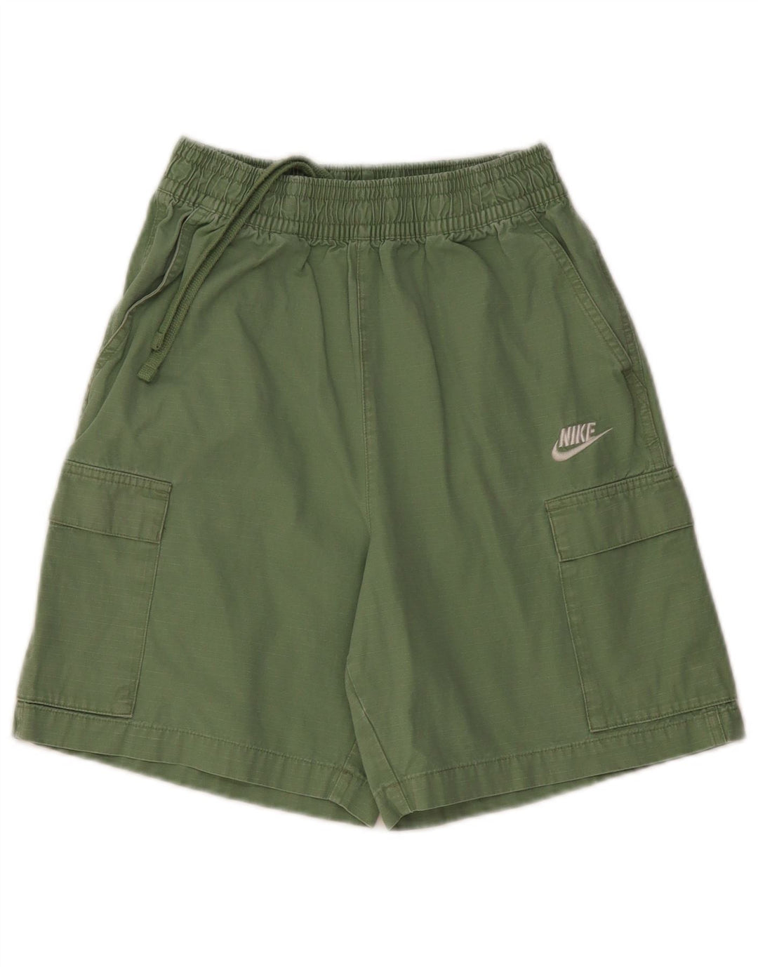 Pantaloncini sportivi da donna NIKE UK 6 XS verde cotone
