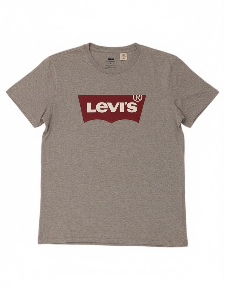 T-shirt grafica da uomo Levi's Top grigio medio