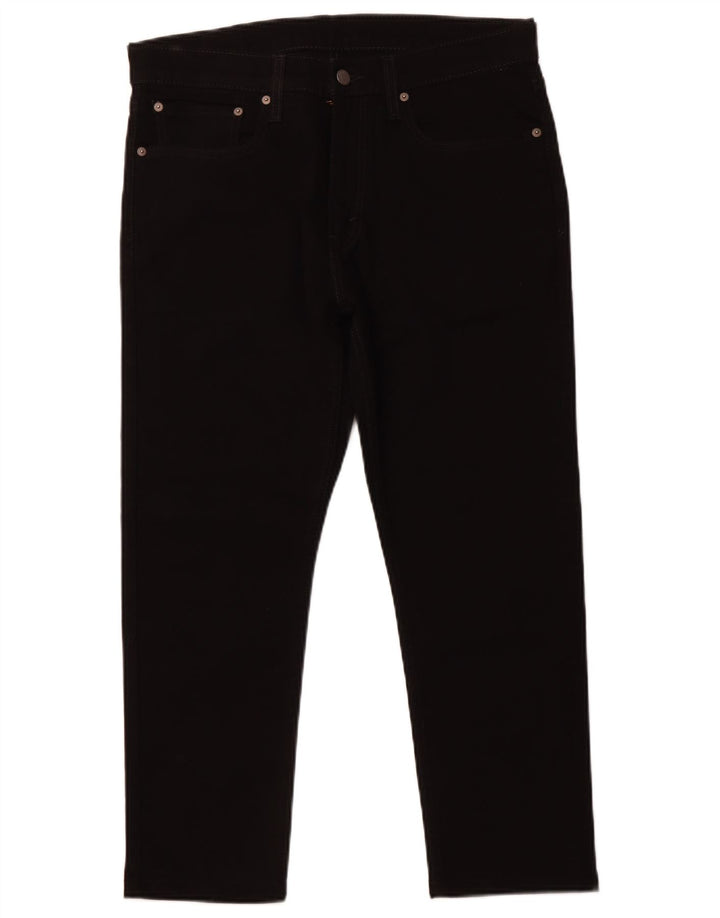 LEVI'S Jeans da uomo 512 slim affusolati W34 L25 cotone nero