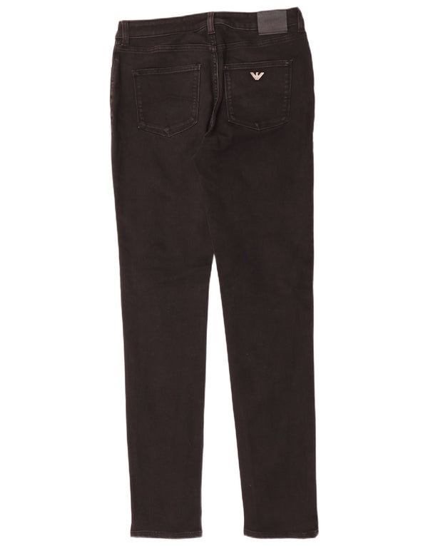 Jeans skinny da donna Armani W31 L33 cotone nero