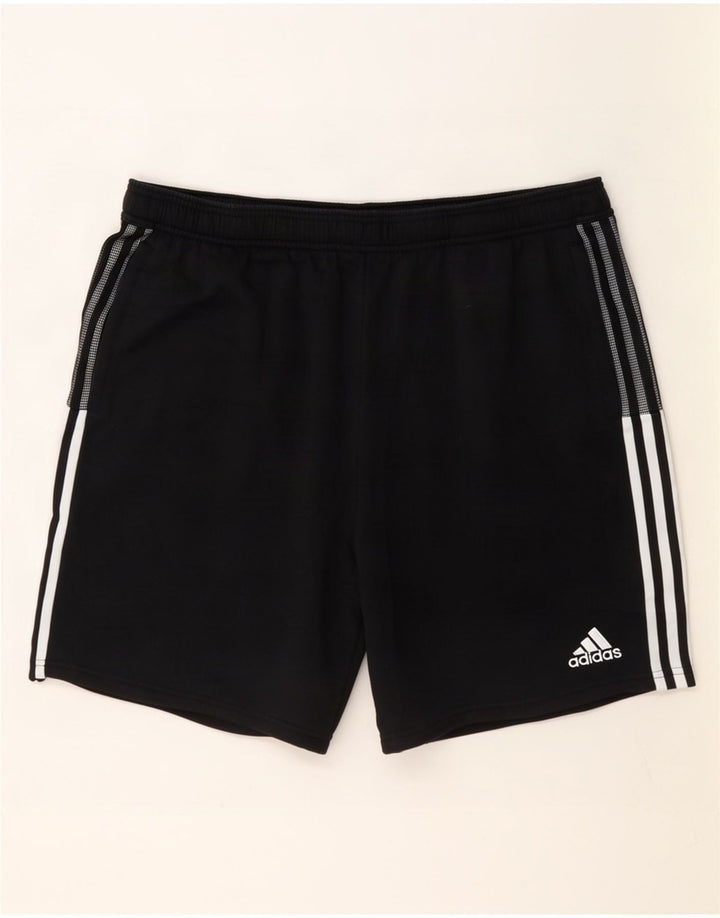 Pantaloncini sportivi da uomo Adidas 2XL cotone nero
