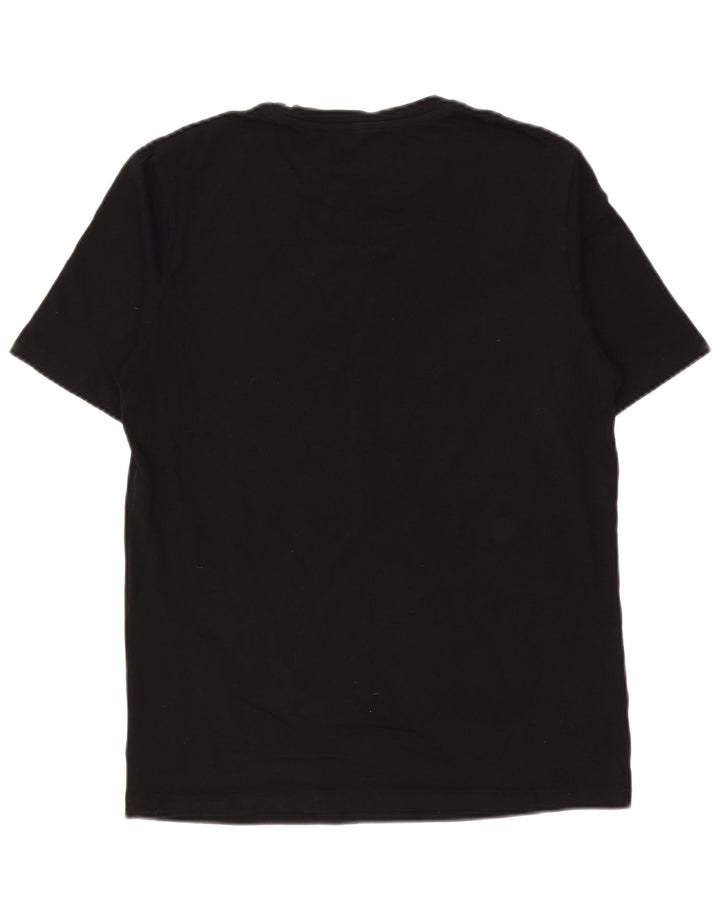 T-shirt da uomo Jack & Jones Top grande in cotone nero