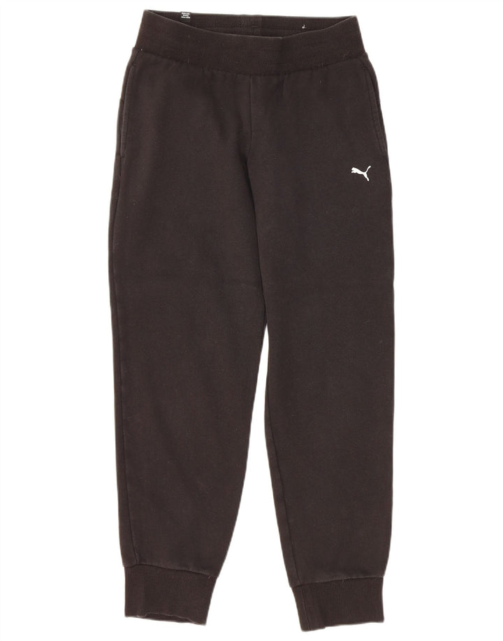 Pantaloni da tuta da donna PUMA Joggers UK 6 XS Nero Cotone