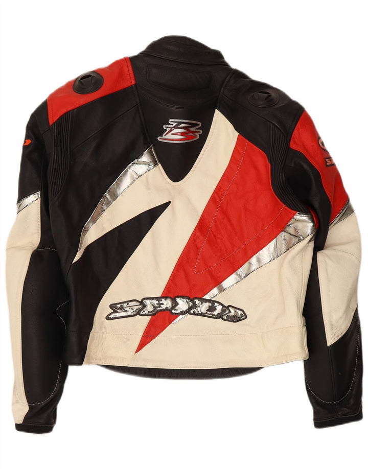 Giacca da moto racer grafica da uomo Spidi IT 54 2XL Colourblock multicolore