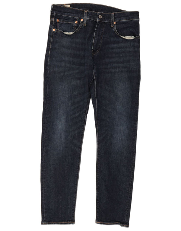 Levi's Uomo 512 Jeans affusolati slim W31 L30 Cotone blu navy