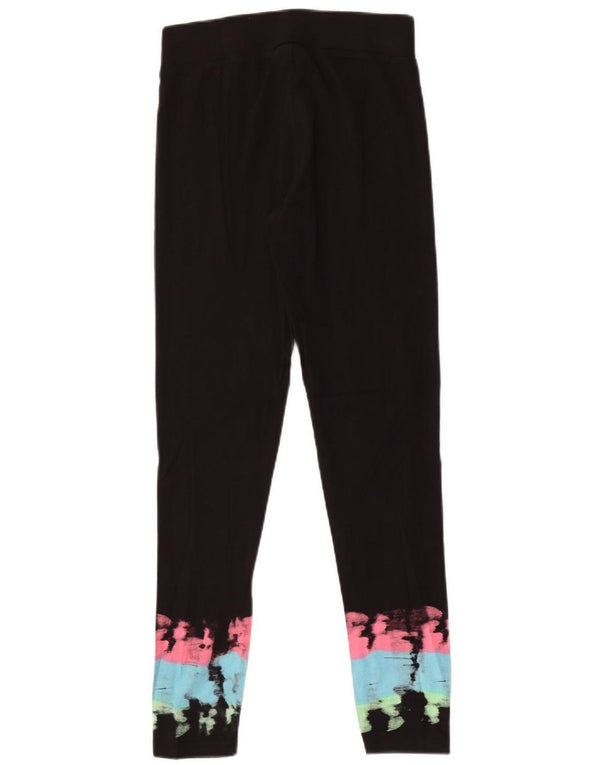 Leggings per ragazze Champion 13-14 anni XL Black Tie Dye
