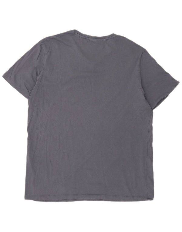 T-shirt grafica da uomo Jack & Jones Top XL in cotone blu
