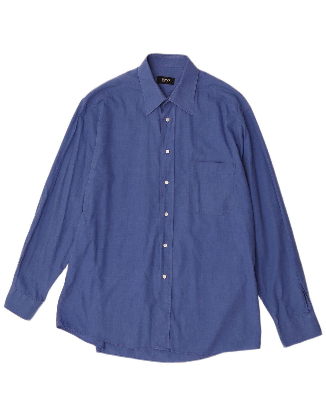 Camicia da uomo Hugo Boss taglia 41 grande blu