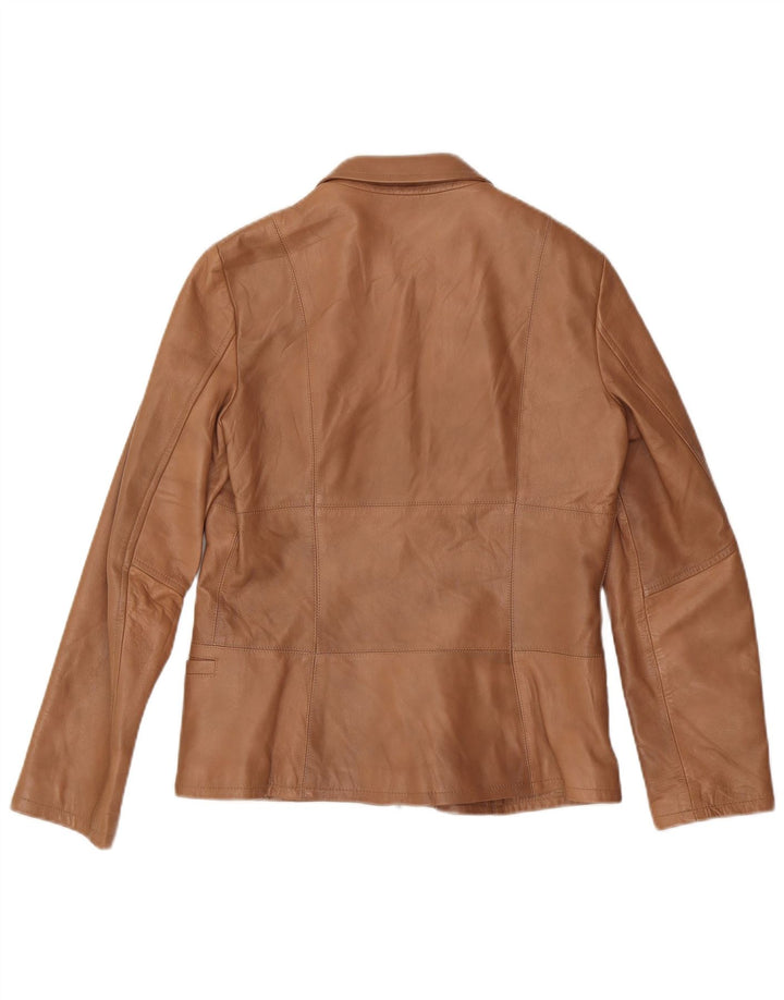 Giacca in Pelle Donna VINTAGE IT 48 XL Pelle Marrone