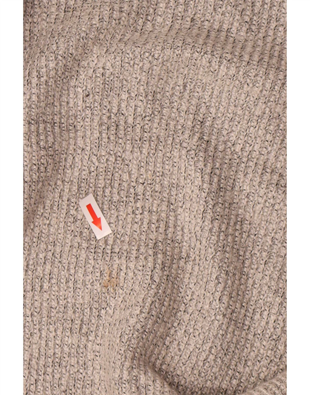 Maglione maglione girocollo da uomo Marks & Spencer grande beige in poliammide