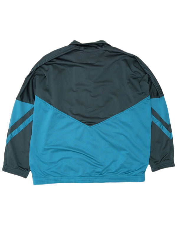 Giacca da tuta grafica da uomo Diadora UK 42 Large Blue Colourblock