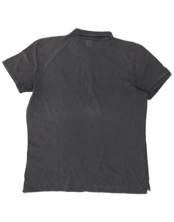 Polo da uomo Maui and Sons XL in cotone grigio