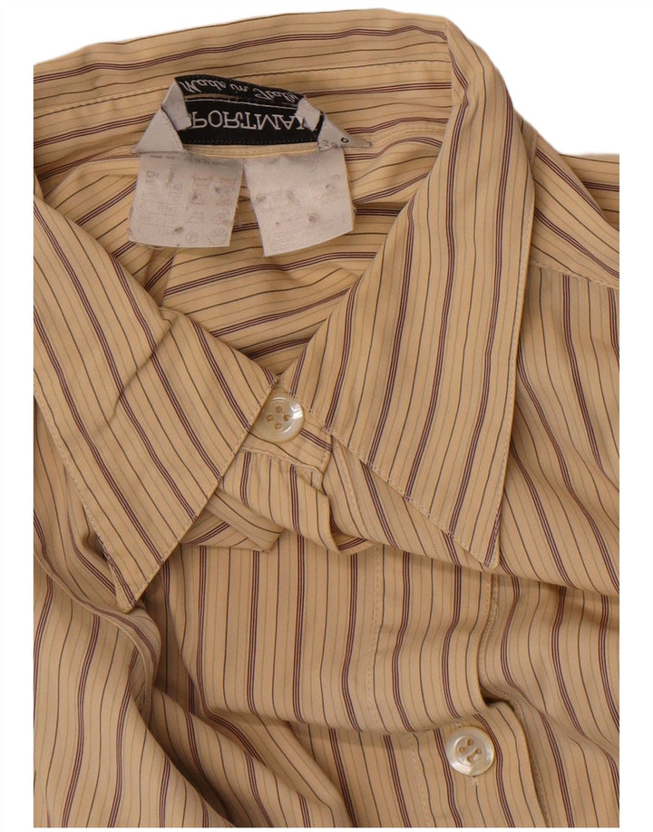 Camicia da donna Sportmax UK 14 a righe grandi beige