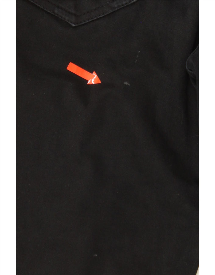GUESS Womens Straight Jeans W30 L33 Black Cotton Vintage Guess and Second-Hand Guess from Messina Hembry 