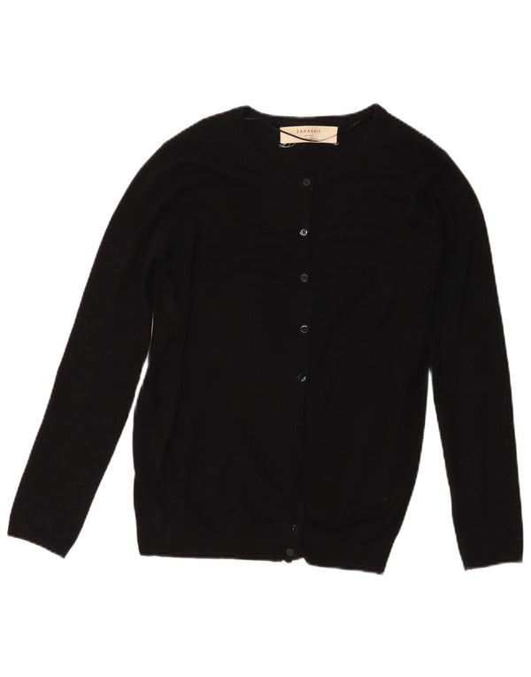 Maglione cardigan da donna Zara UK 12 medio nero