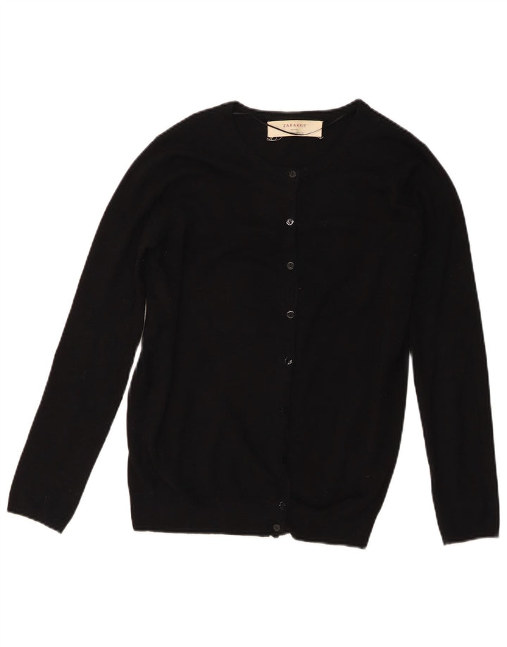 Maglione cardigan da donna Zara UK 12 medio nero
