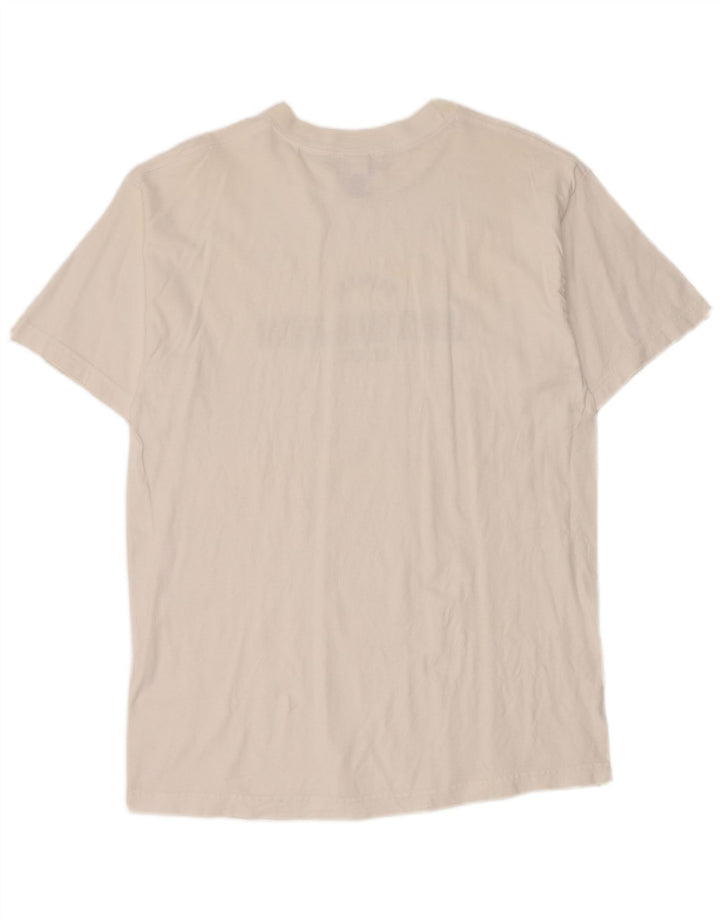 T-shirt grafica da uomo Levi's Top grande in cotone bianco