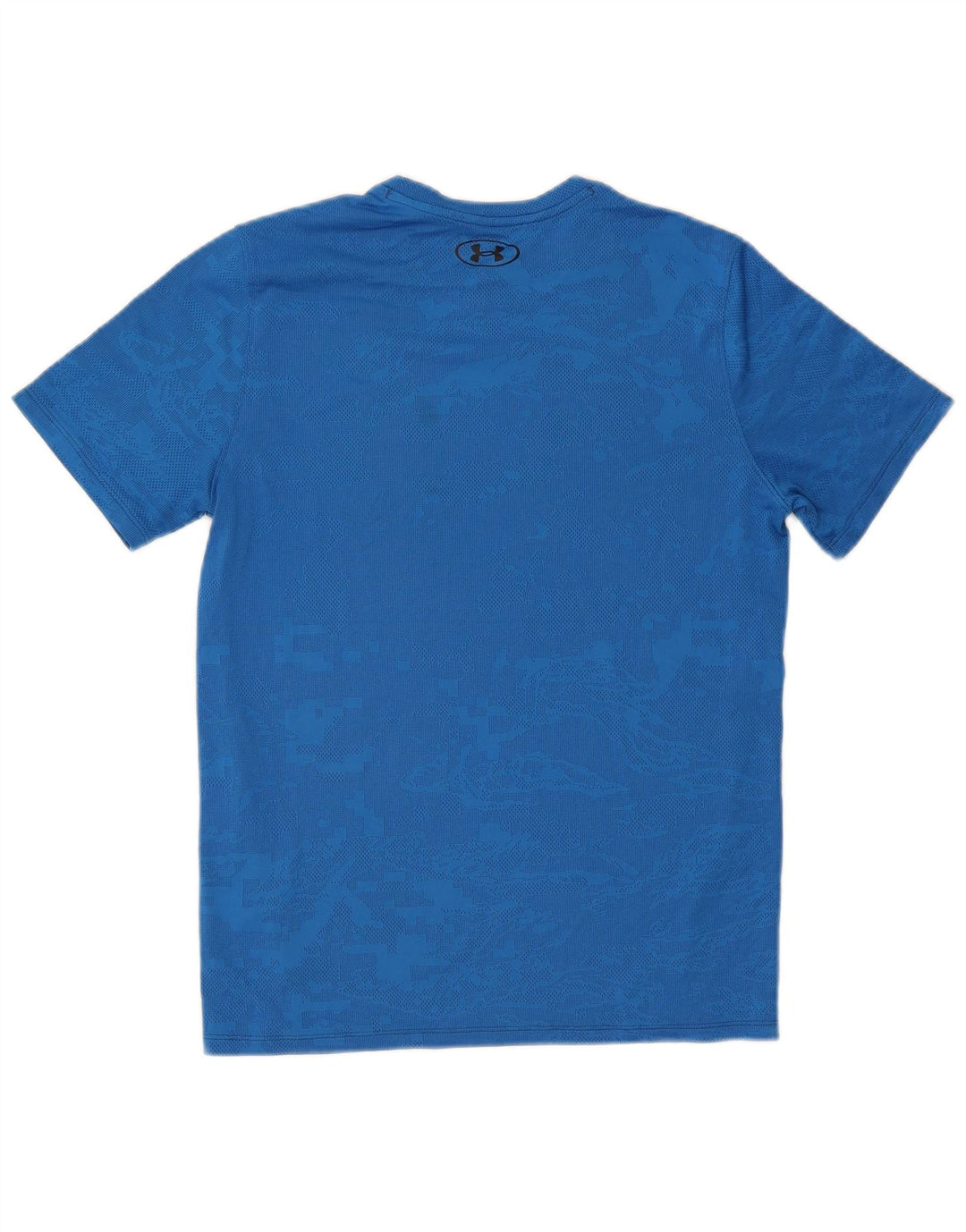 Maglietta da uomo Under Armour Top Small in poliestere mimetico blu