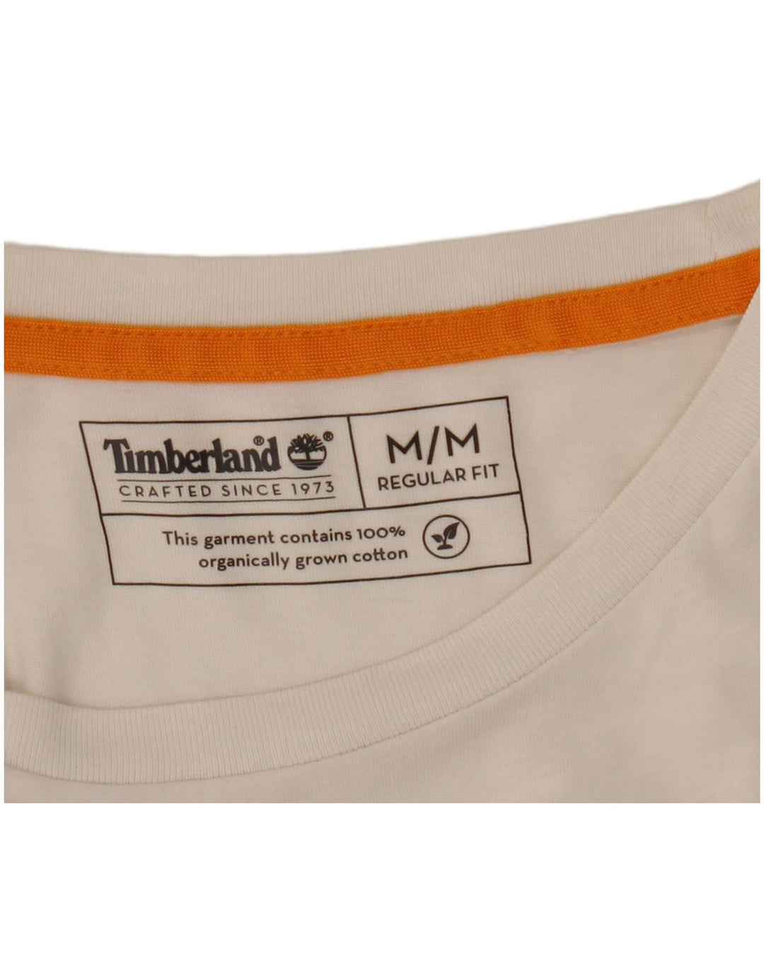 T-shirt grafica da uomo Timberland Top in cotone bianco medio