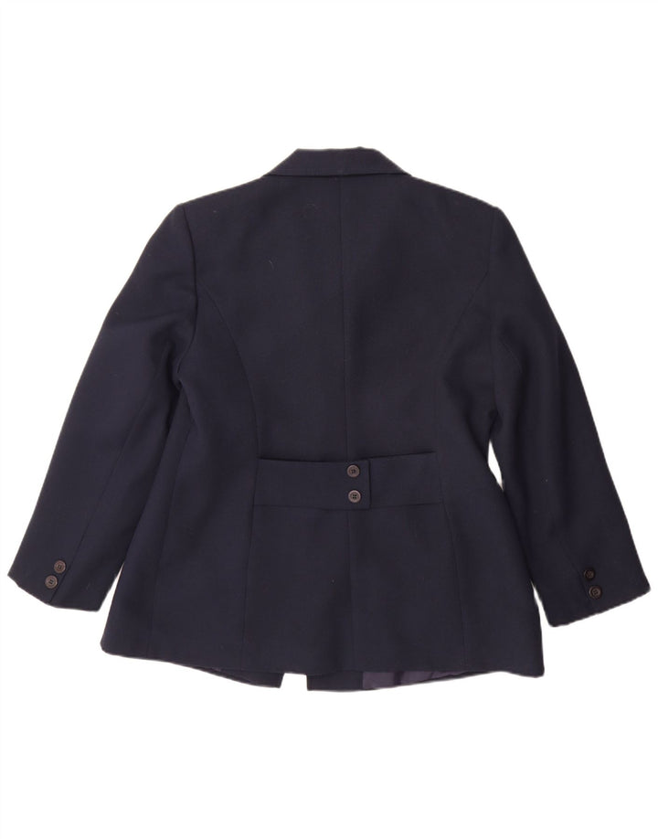 Giacca blazer da donna a 1 bottone Yessica EU 42 Large blu navy in poliestere