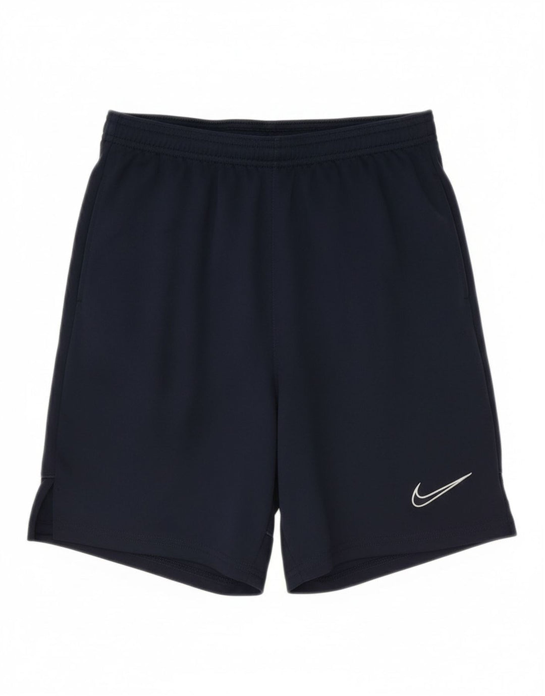 Pantaloncini sportivi Nike da ragazzo Dri Fit 12-13 anni Large blu navy in poliestere