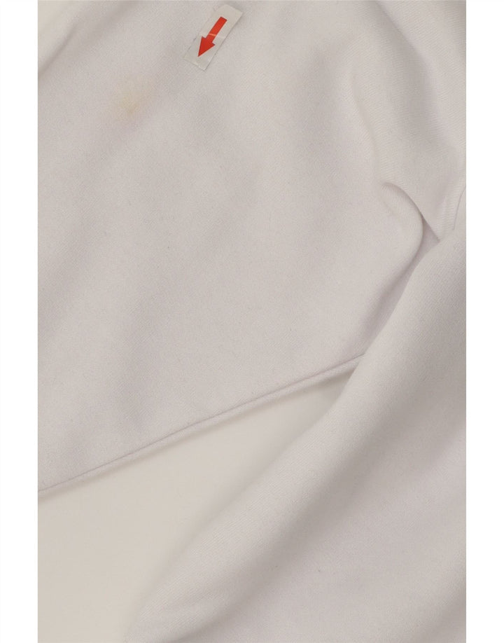 Felpa grafica da donna Tommy Hilfiger Jumper UK 14 Medium White