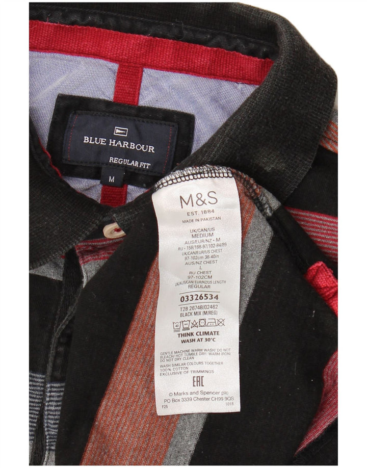 Polo da rugby da uomo Marks & Spencer Blue Harbour, media, multicolore