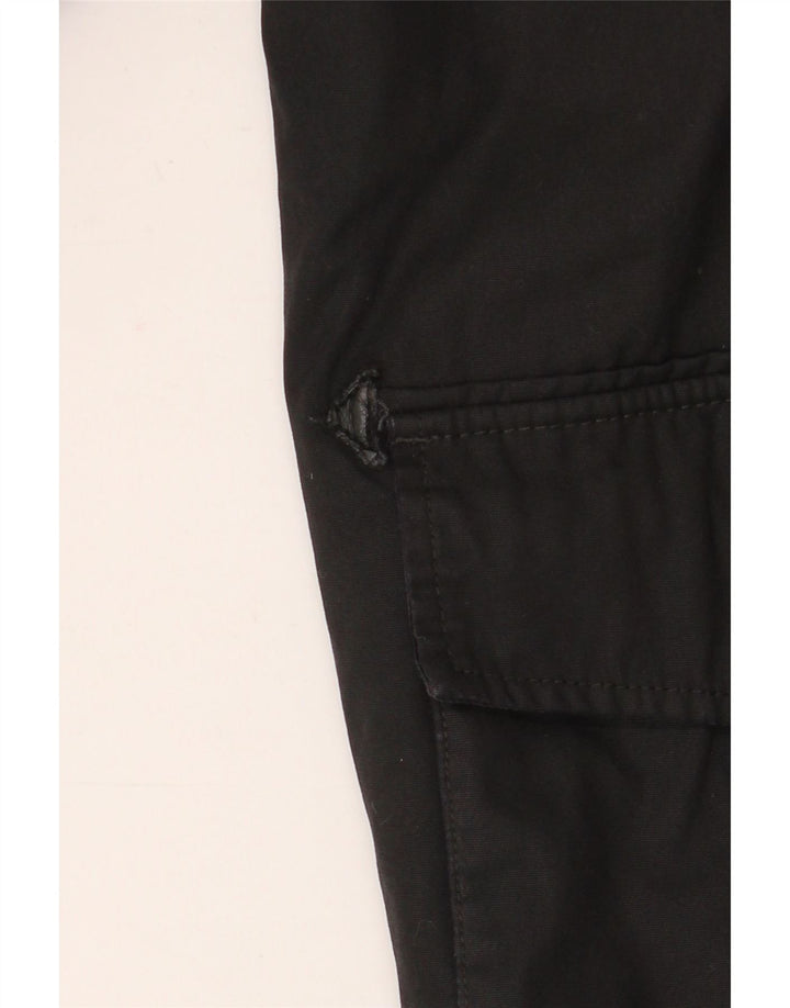 Giacca da uomo in cotone cerato Fat Face UK 40 grande nera