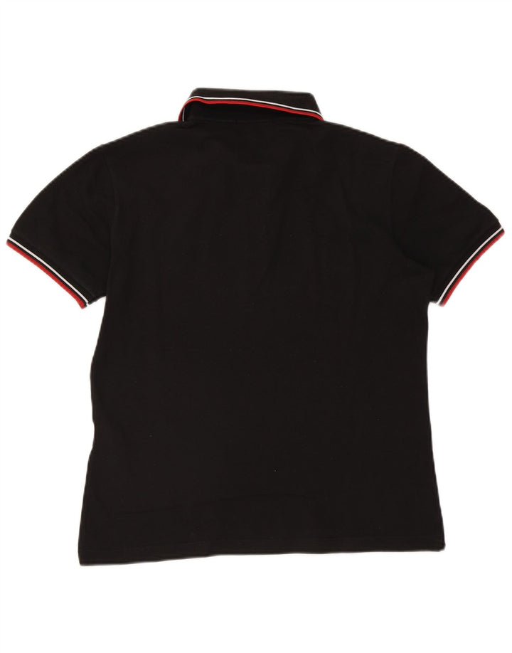 Polo da uomo Fred Perry piccola in cotone a righe nere
