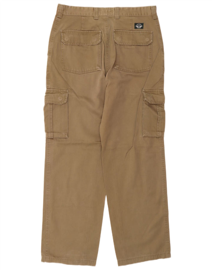 Pantaloni cargo dritti color cachi da uomo Dockers W34 L32 cachi