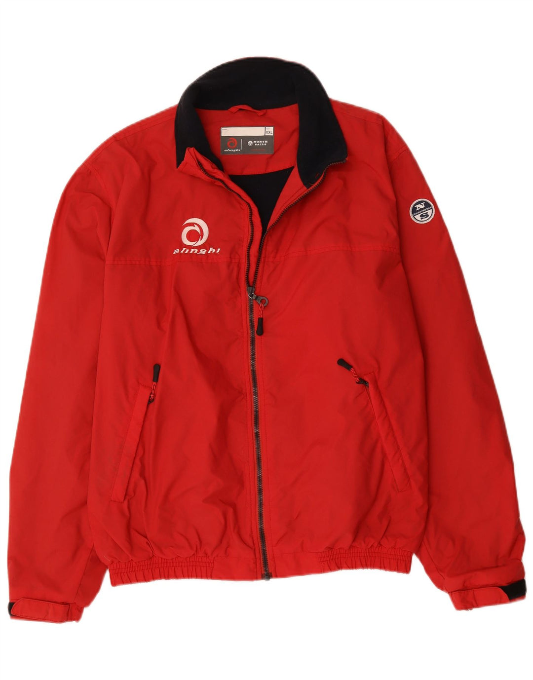 Giubbotto bomber North Sails da ragazzo 14-15 anni 2XL Rosso Poliammide