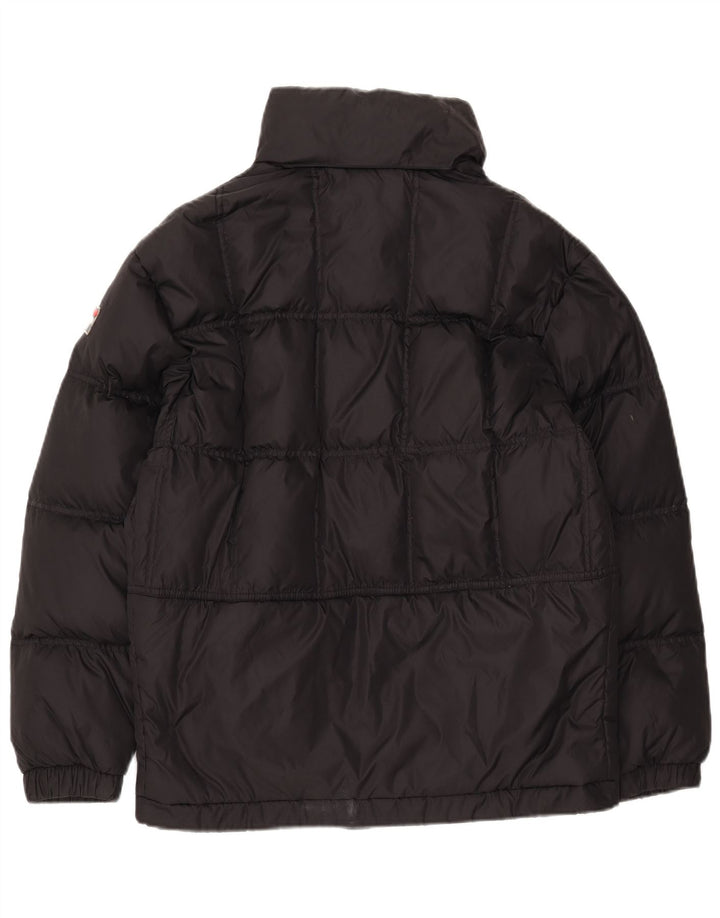 Giacca imbottita vestibilità ampia con cappuccio FILA da uomo IT 44 XS nera