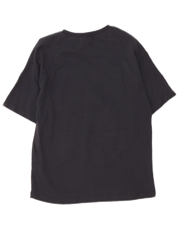 T-shirt grafica Zara per ragazzi 9-10 anni in cotone nero